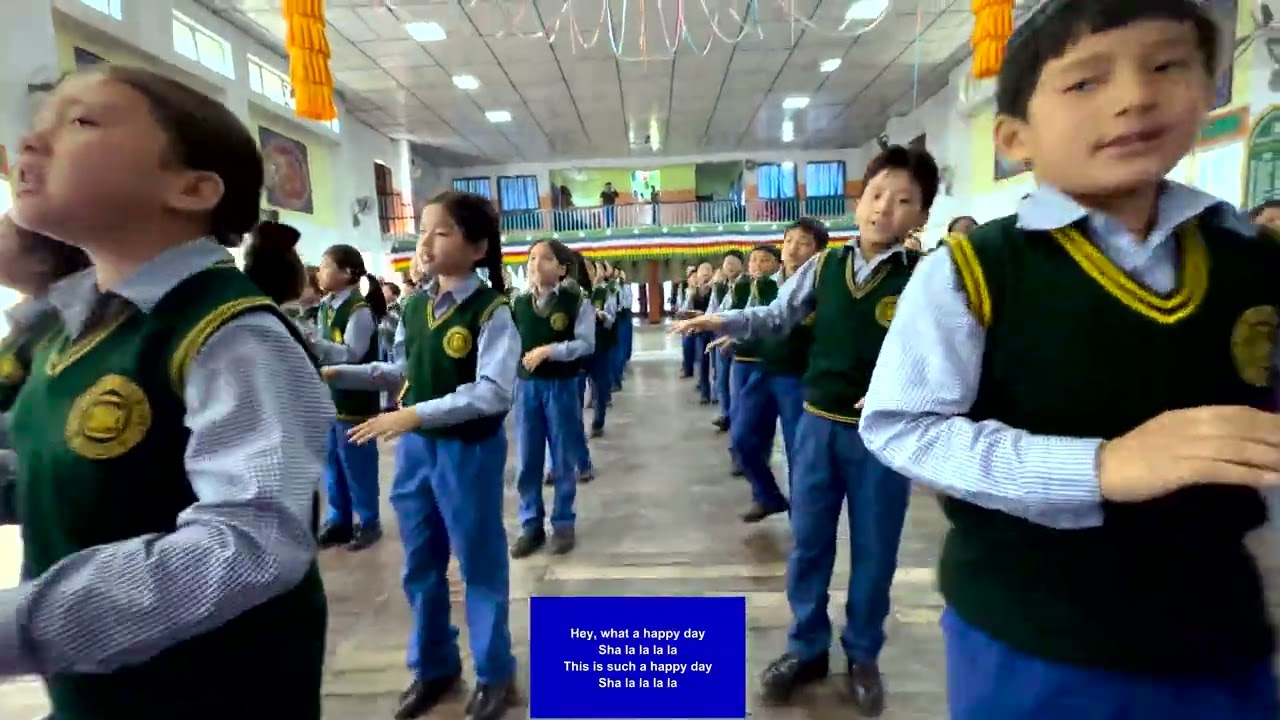 T.C.V. Gopalpur Junior Section  singing assembly. #singing @changalhamo3183  #together #unity