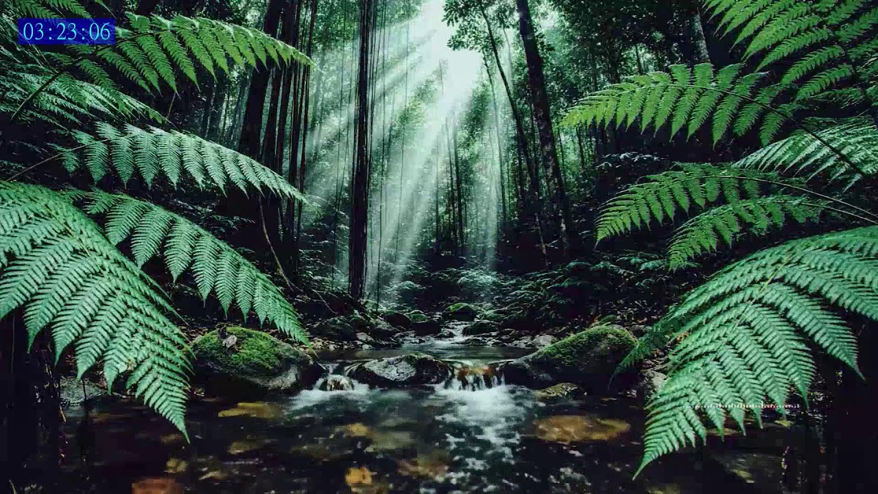 Soft Rain Sounds with Gentle Thunder to Ease into Deep Sleep
