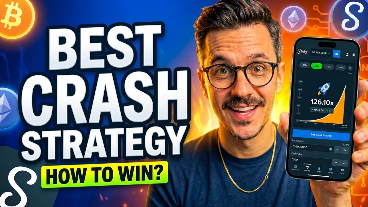 Stake Crash Game Strategy 🚀 Best Stake Crash Winning Strategy 💲 How to Win Crash Game on Stake