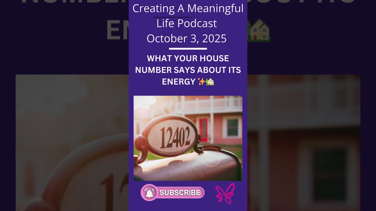 What Your House Number Says About Its Energy ✨🏡