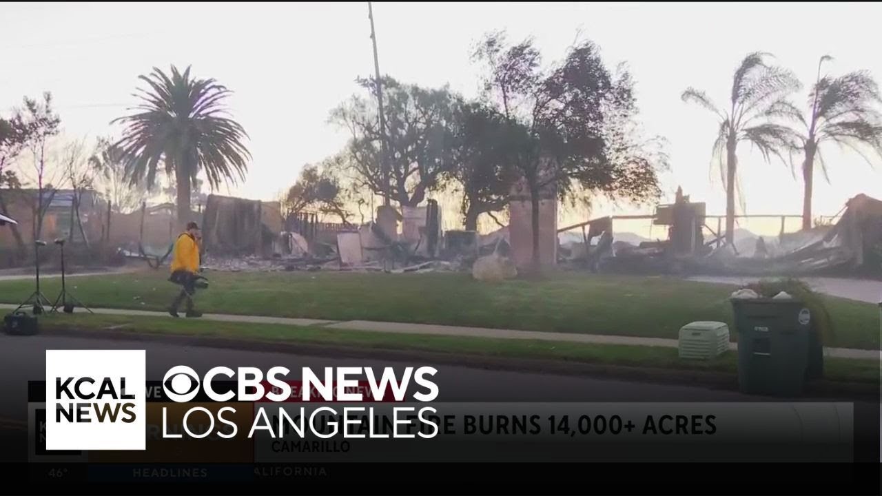 A look at the Mountain Fire's destruction one day after flames broke out