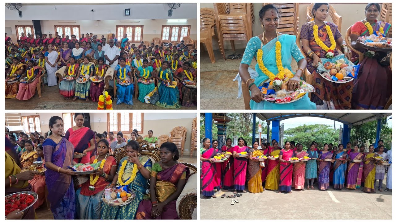பிரமாண்டமா நடைபெற்ற சமுதாய வளையல் காப்பு விழா /Gramathu marumagal priya