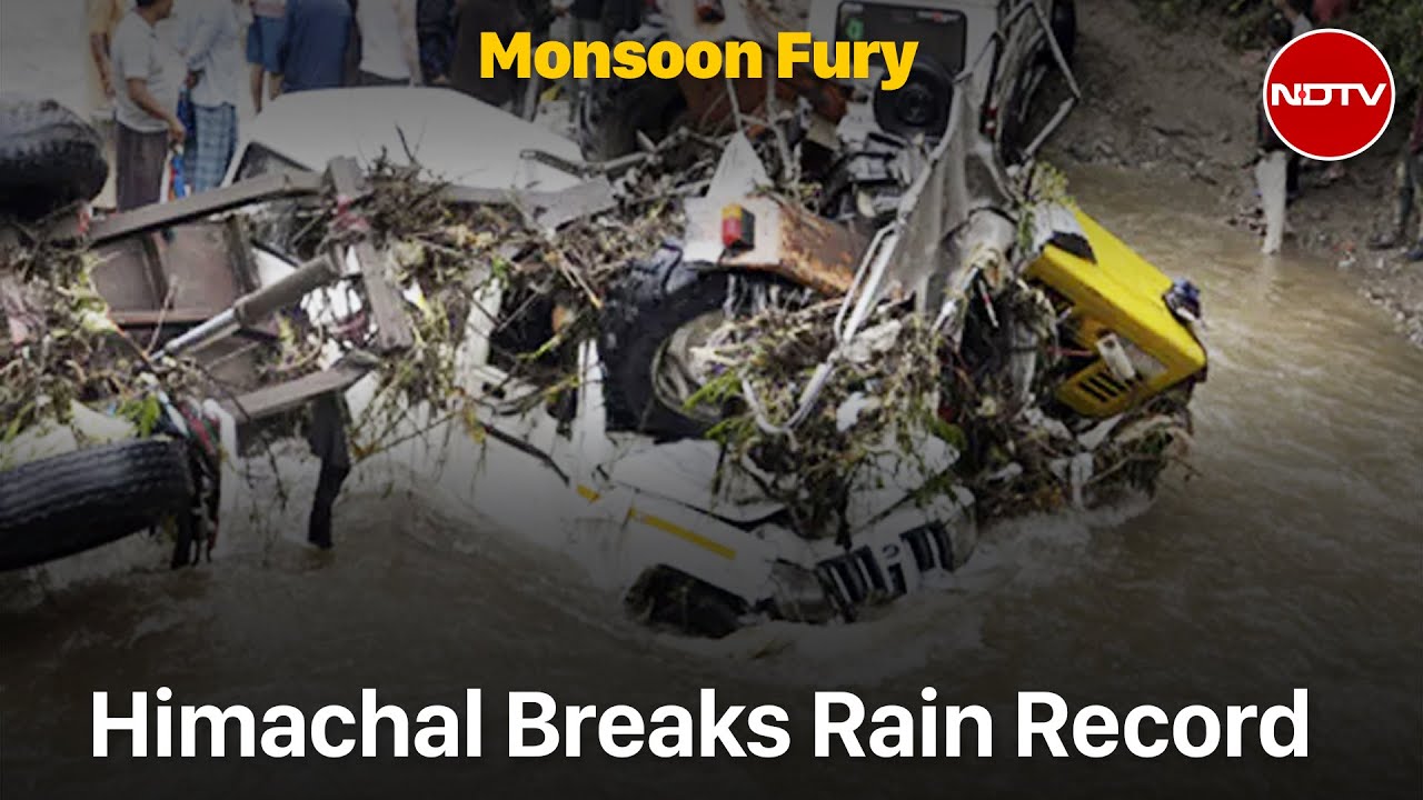 Heavy Rainfall In North India | Himachal Breaks 50-Year Rain Record