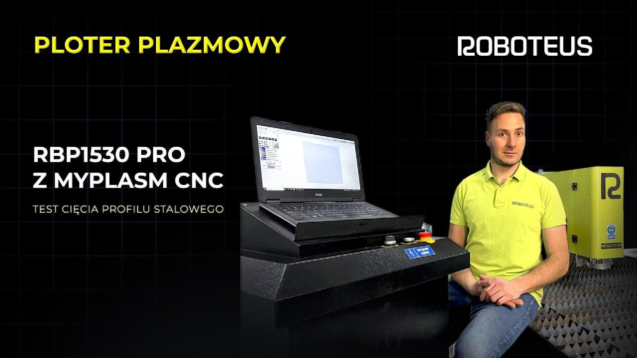Ploter plazmowy RBP1530 PRO z MyPlasm CNC