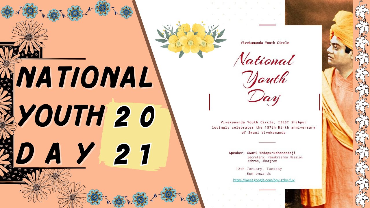National Youth Day 2021 || Vivekananda Youth Circle || IIEST Shibpur