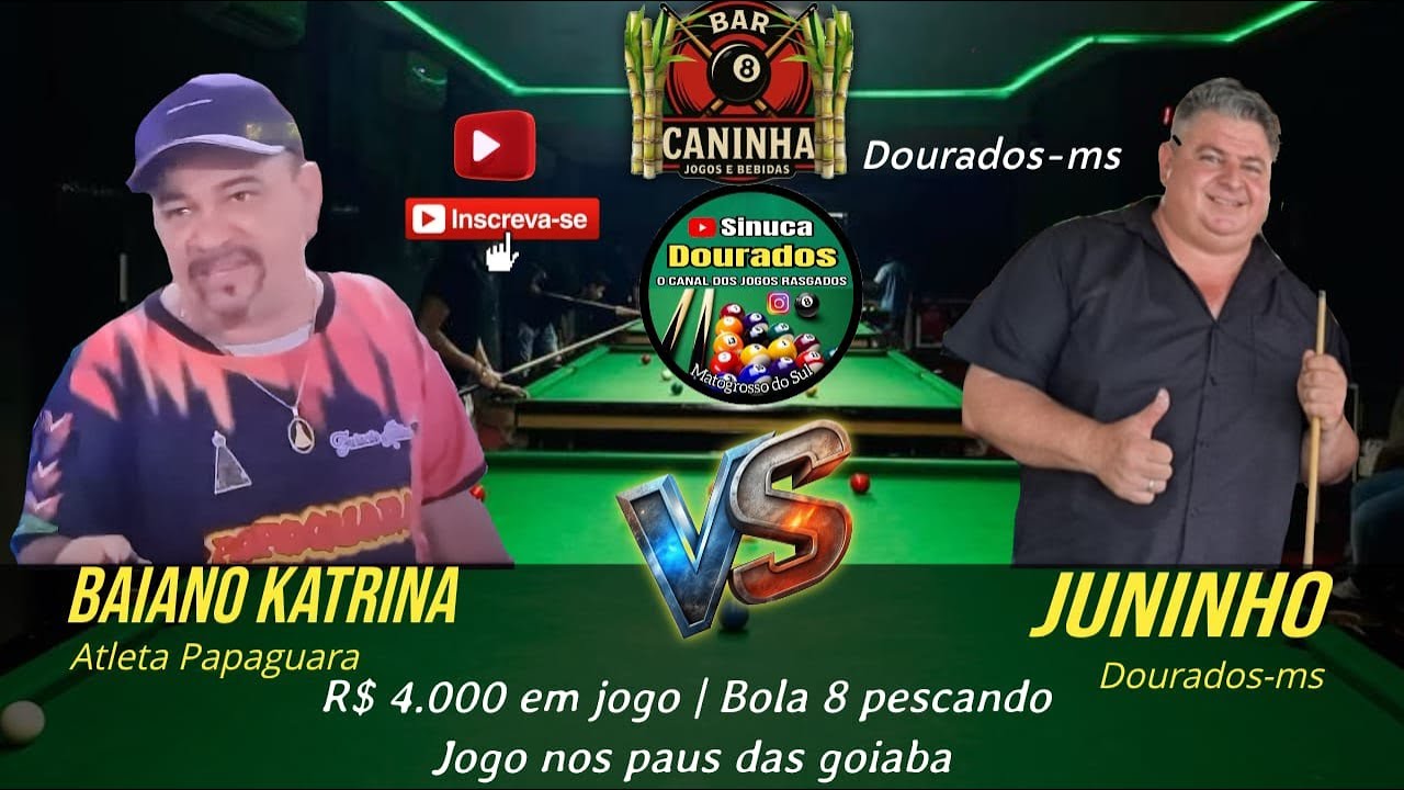 Baiano Katrina rasgando jogo em Dourados-ms