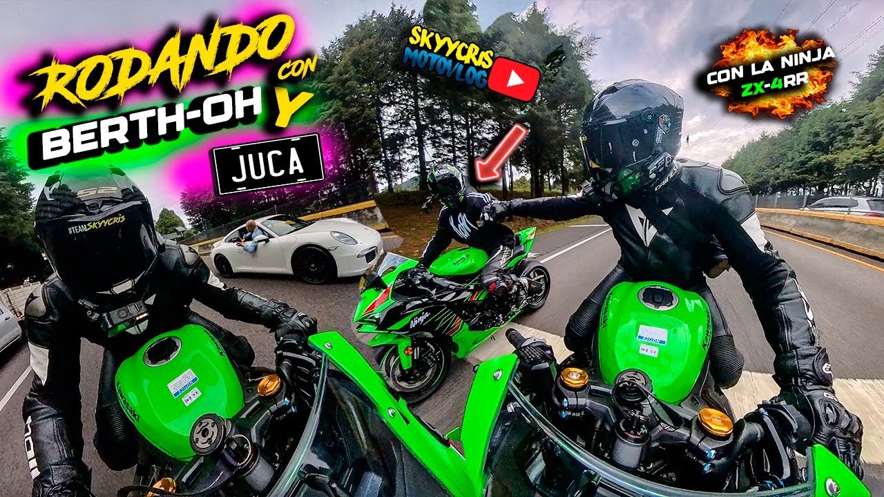RODANDO CON LAS NINJA 🔥 BERTH-OH Y JUCA! | SKYYCRIS