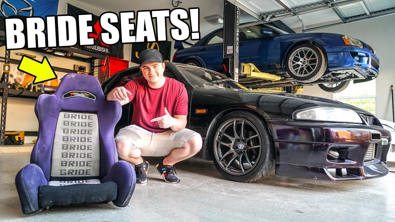 BRIDE SEATS for the R33 Skyline!
