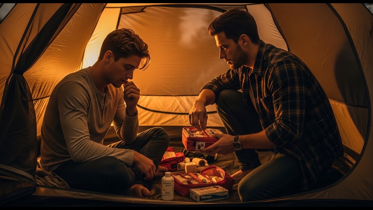 My Tent Partner Learned First Aid Because I Was Clumsy | Gay Diaries