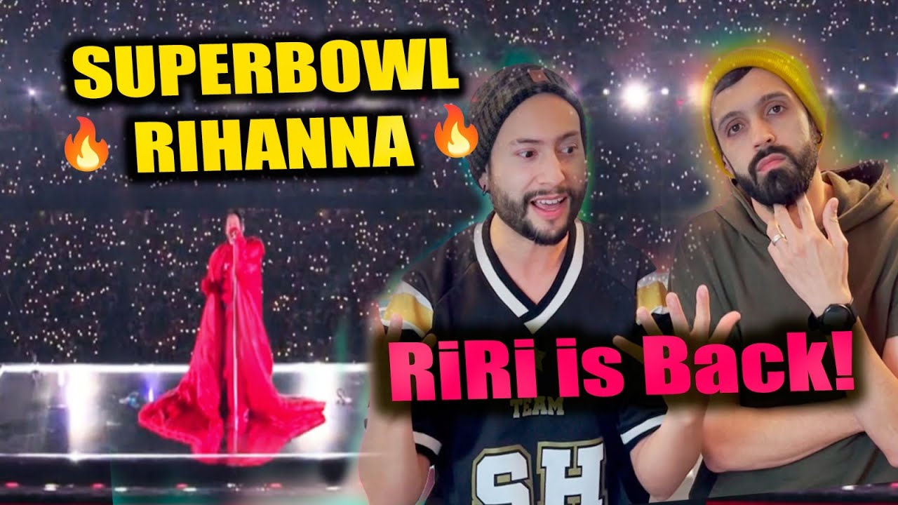 Video Reacción Rihanna Half Time Show / Super Bowl 2023