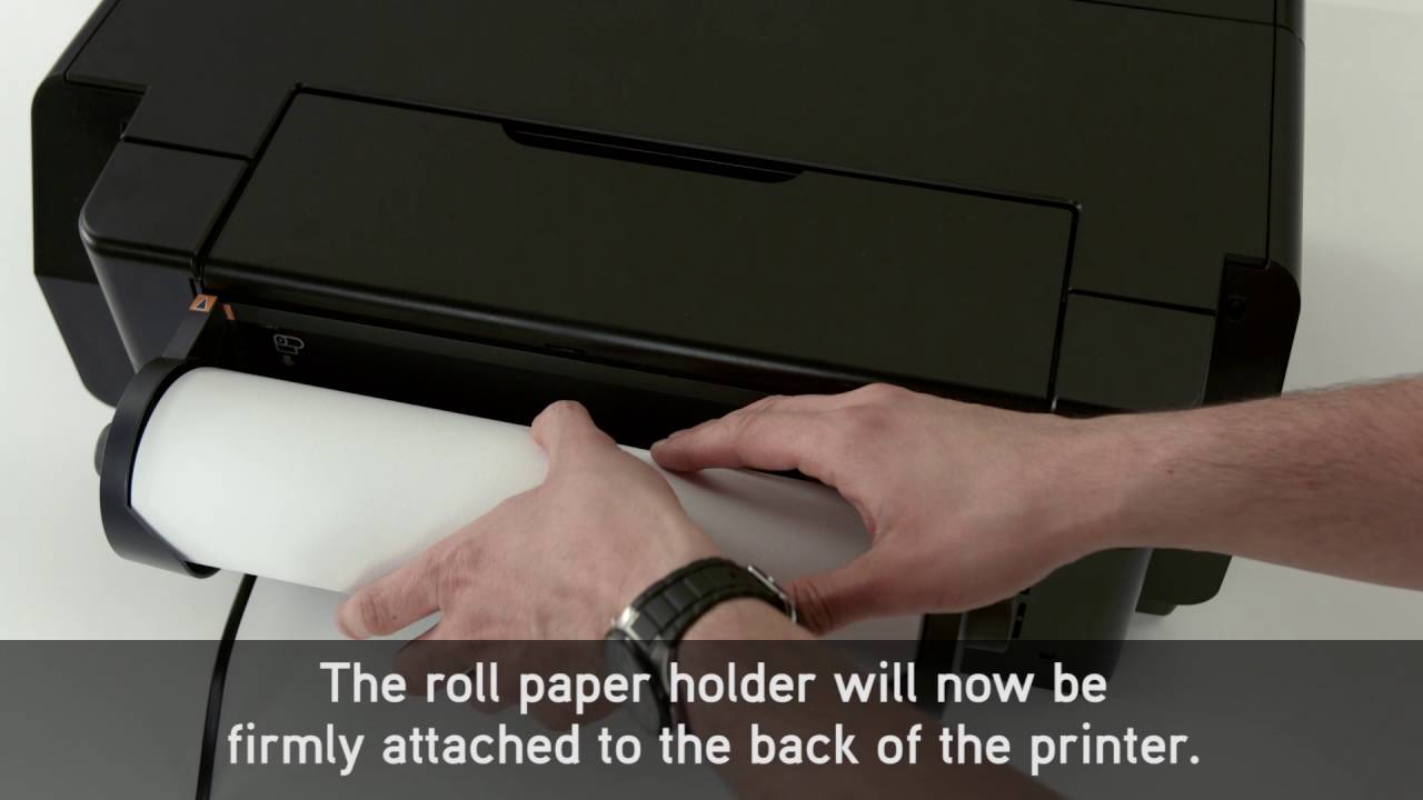 Epson SureColor P600 - Loading Roll Paper