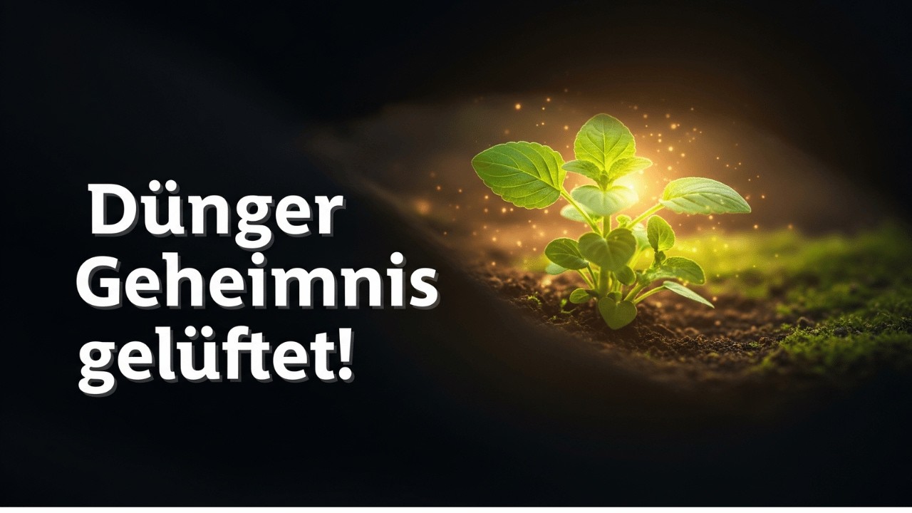Der perfekte Dünger für deinen Garten – einfach erklärt!