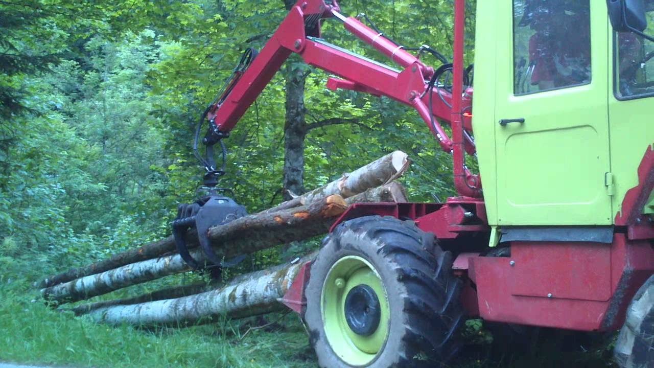 Mb Trac 800 Forst  Holzrücken