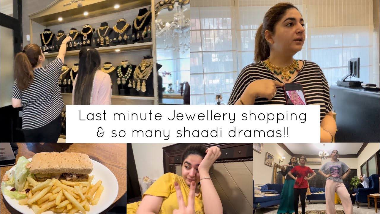 My Shaadi Preps | One week to go! My Bridal Dress & Jewellery aren't ready yet 😰 | GlossipsVlogs