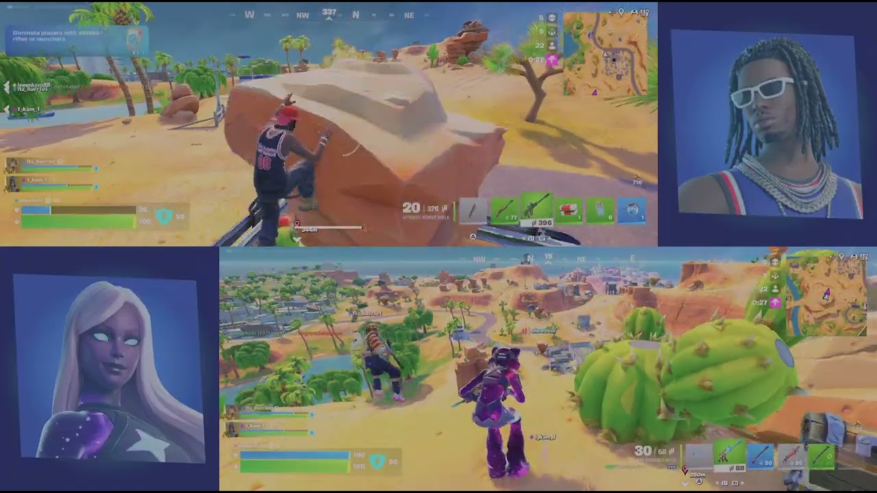 High kill duo reload gameplay