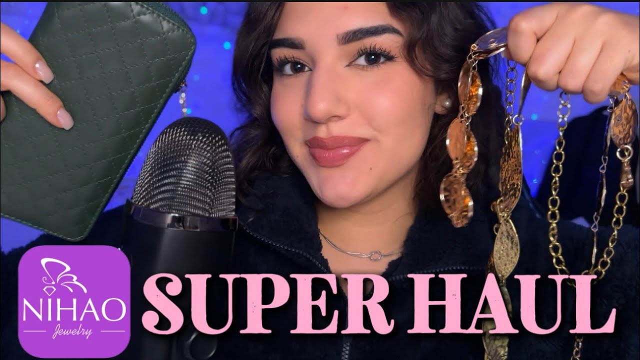 ASMR MEGA HAUL DE NIHAO 🛍️😍 Joyas, Ropa…