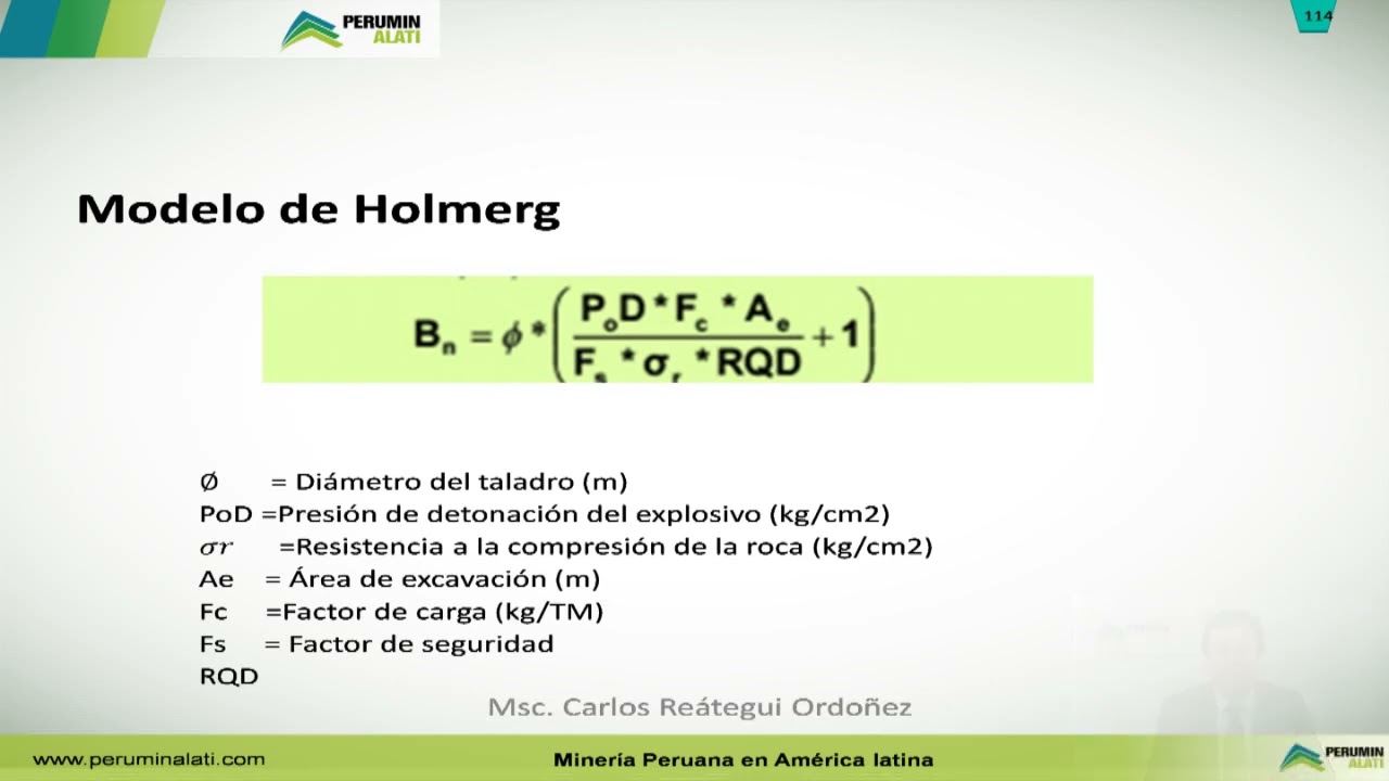 Perforacion y voladura subterranea - video 5