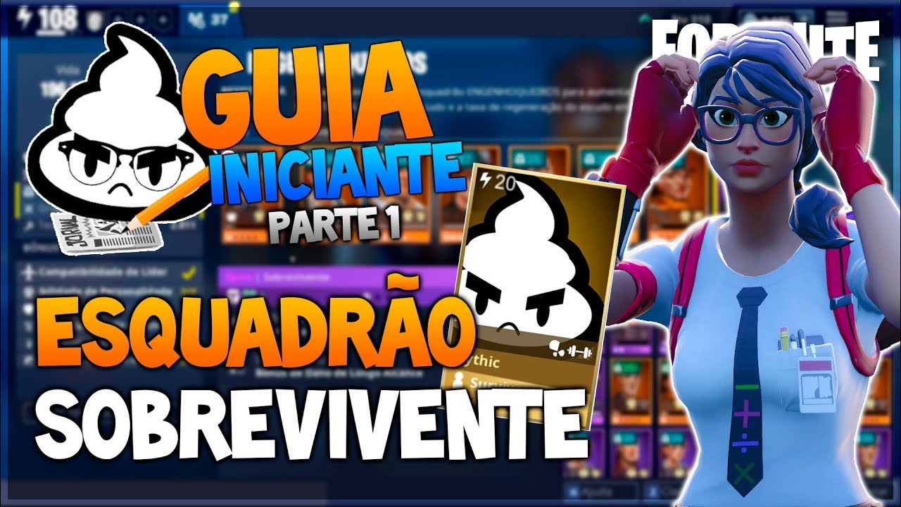 FORTNITE Esquadrão de Sobreviventes Guia para Iniciantes | pt. #1 Fortnite Salve o Mundo