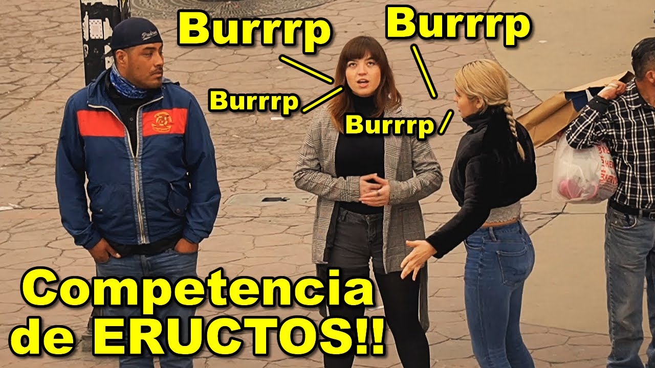 Competencia de ERUCTOS frente la gente!! - Bufones.net