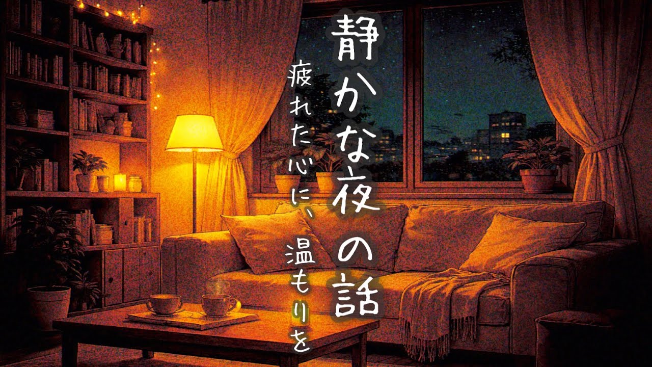 静かな夜に聴きたい、やさしい短編朗読｜小さな幸せ