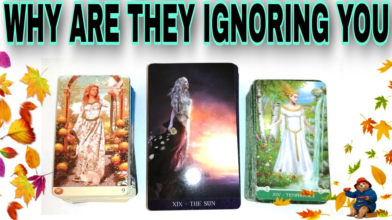 🌺WHY ARE THEY IGNORING YOU🌺Why aren't they talking🌺Pick a card tarot reading.