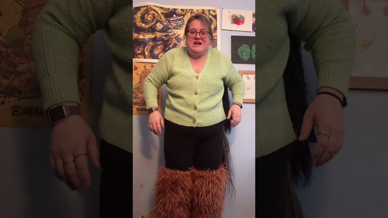 Boots with the fur #funny #comedy #purchase #shoes