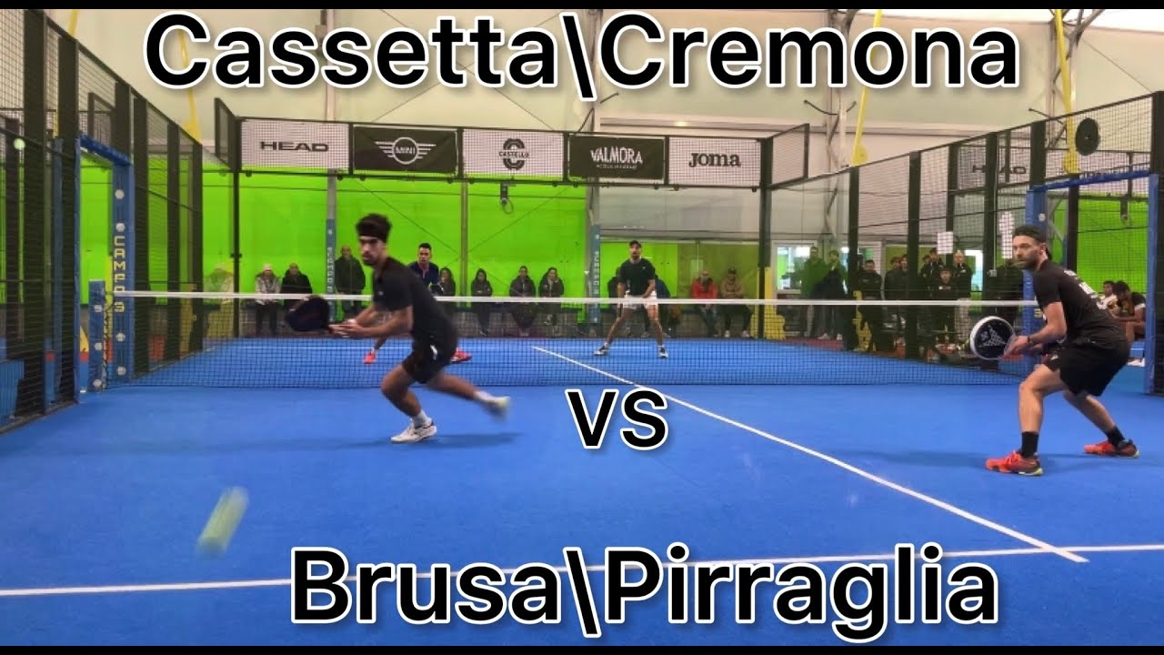 Cassetta\Cremona VS Brusa\Pirraglia 7-5 7-6 - Master Circuito Slam 2022