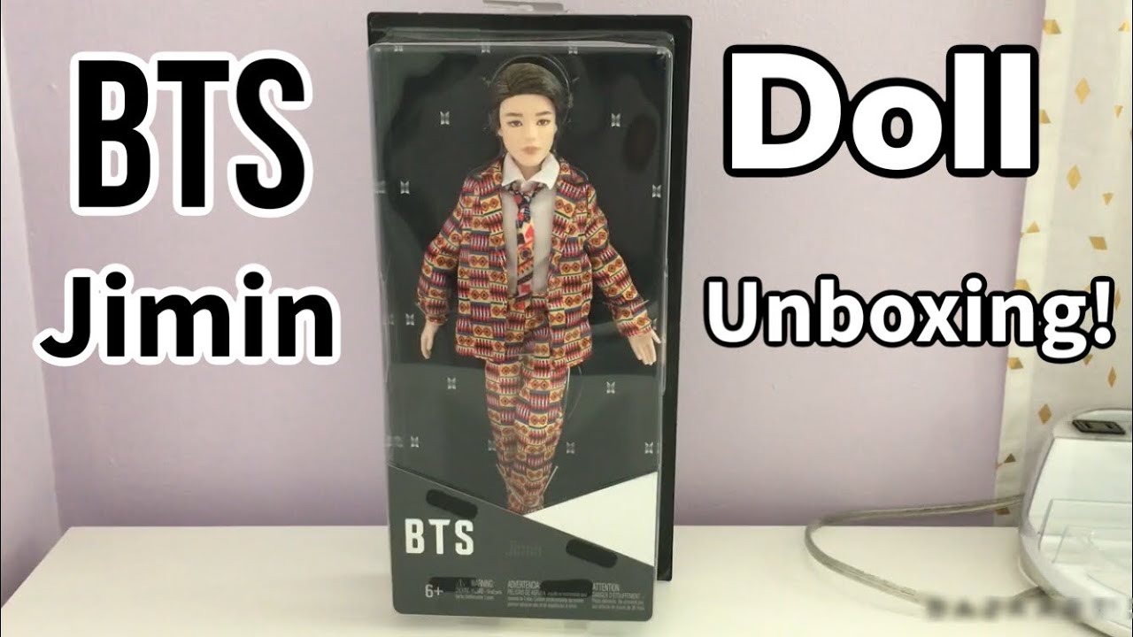BTS Jimin Mattel Doll Unboxing!