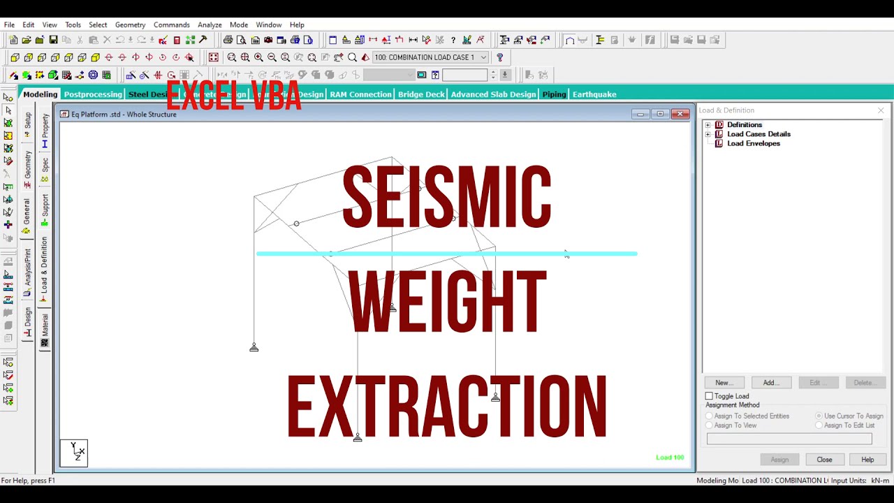 SEISMIC WEIGHT EXTRACTOR