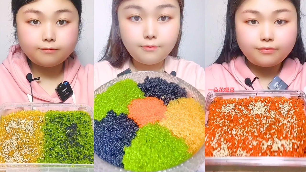 Seafood Texture ASMR | Massive Fish Roe Bowl Eating #69