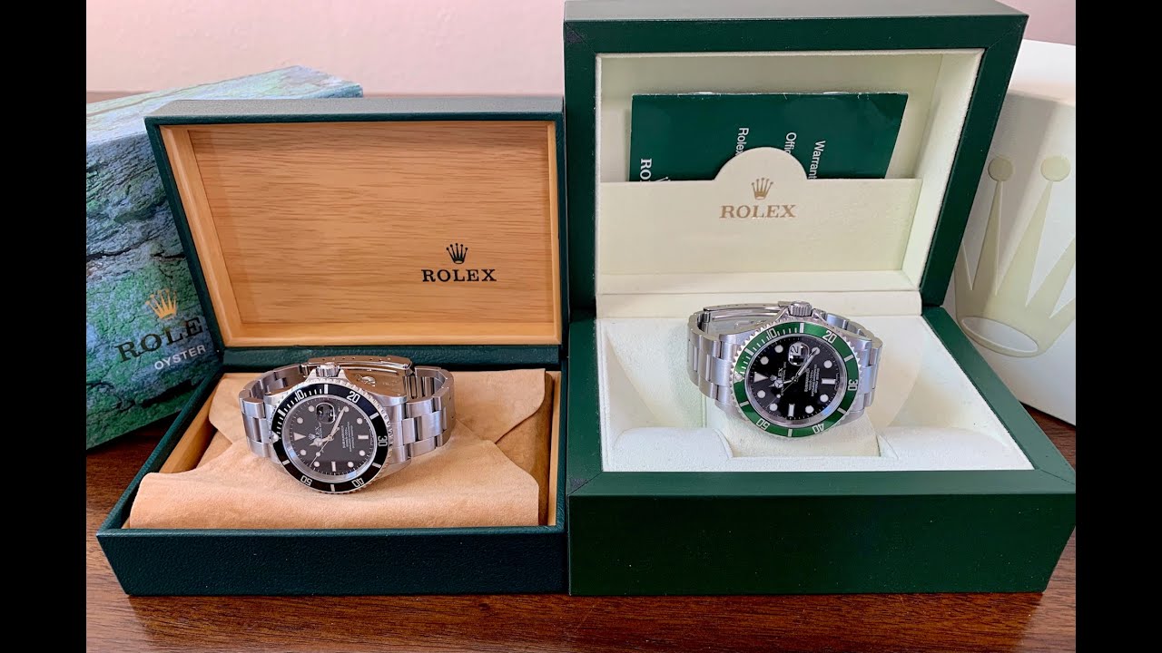 Video Blog - Rolex Submariner 16610 vs. Rolex Submariner 16610lv &ldquo;Kermit&rdquo;