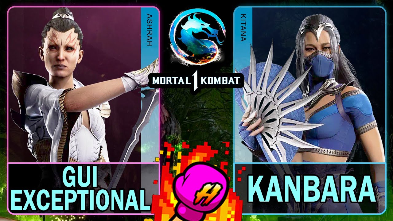 MK1 Gui Exceptional (ASHRAH) VS Kanbara (KITANA)🥊Mortal Kombat 1🥊4K 60ᶠᵖˢ