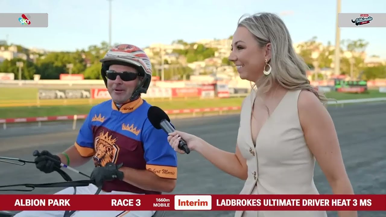 2026 Ladbrokes Ultimate Driver Heat 3 (NR 50-56) 1660M Albion Park AU : Son Of A Shark (1:52:0)