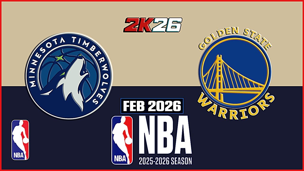 TIMBERWOLVES  vs  WARRIORS  | NBA 4TH QUARTER Highlights | warriors vs timberwolves | NBA 2K26 |