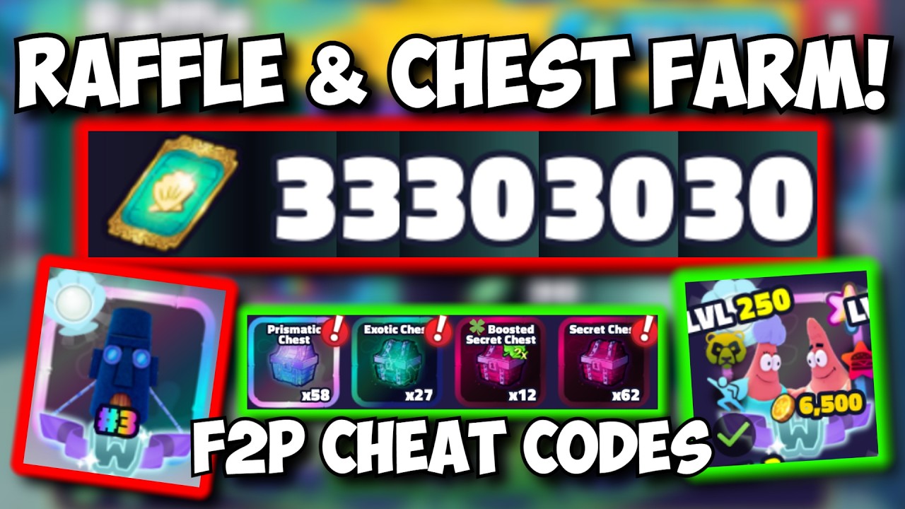 Best Raffle Ticket & Prismatic Chest Farm Methods in Spongebob TD!