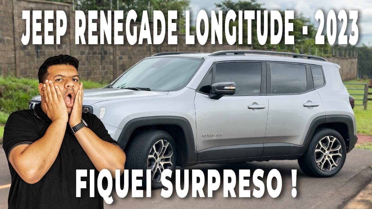 JEEP RENEGADE LONGITUDE 2023 - O carro que nunca imaginei gostar!