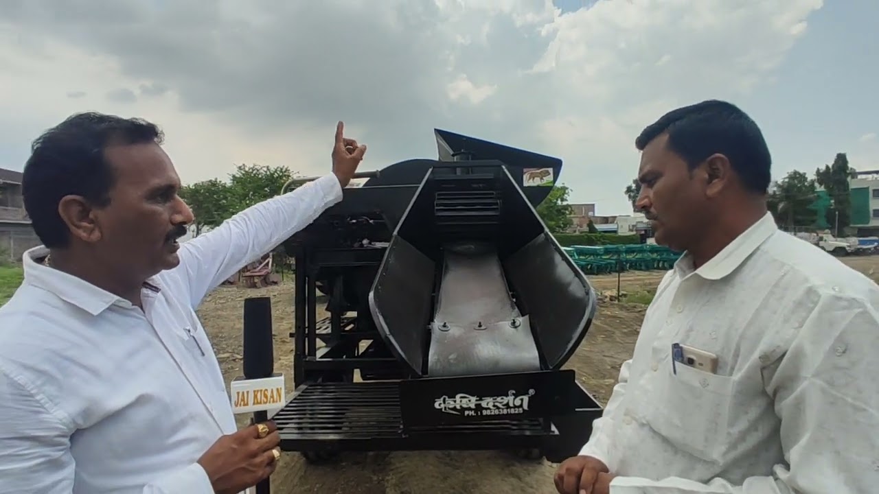 कृषि दर्शन हडम्बा कटर थ्रेशर multicrop thresher full information
