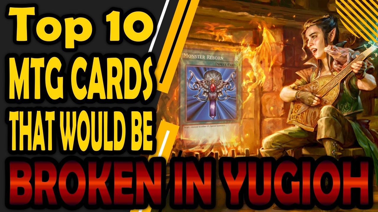 Top 10 Magic Cards that Would be Broken in Yugioh