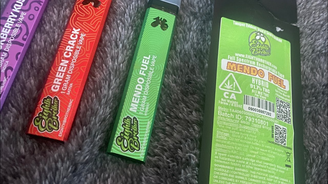 NEW $10 DISPOSABLE! EIGHTH BROTHER MENDO FUEL DISPOSABLE REVIEW | OFF THE RADAR REVIEWS