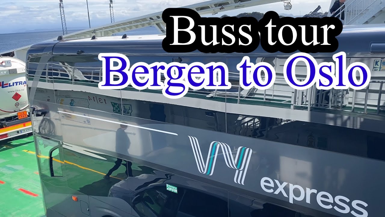 Buss travels Bergen to Oslo city 2025