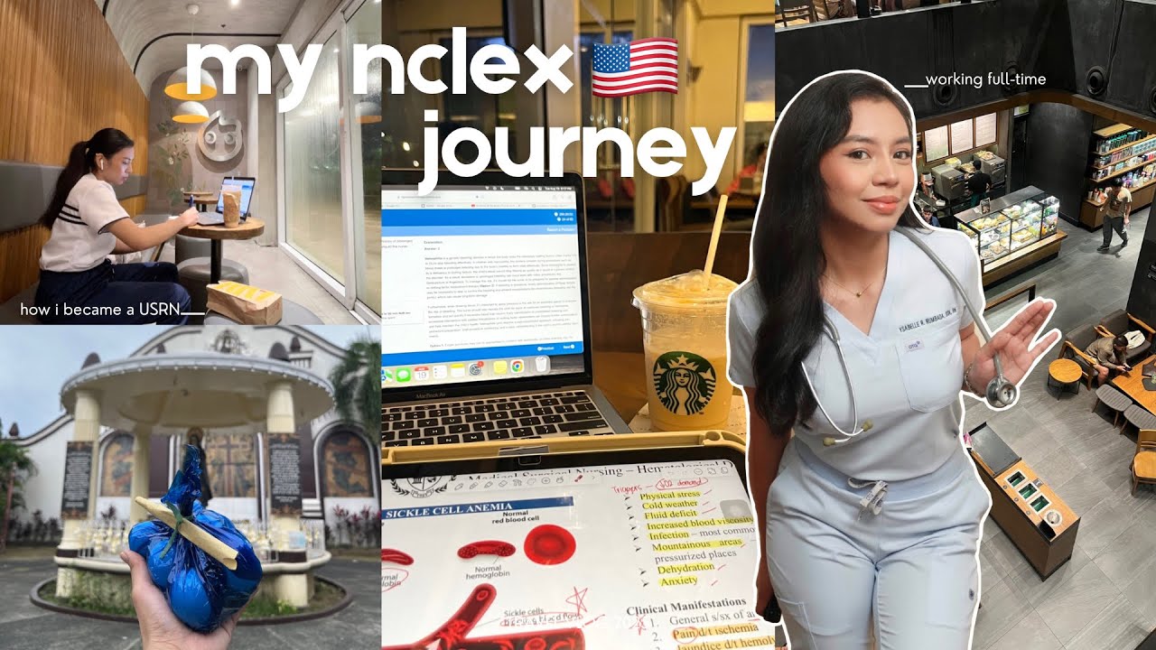 My USRN Journey 👩🏻&zwj;⚕️🇺🇸 &bull; How I Passed the NCLEX While Working Full-Time | Philippines