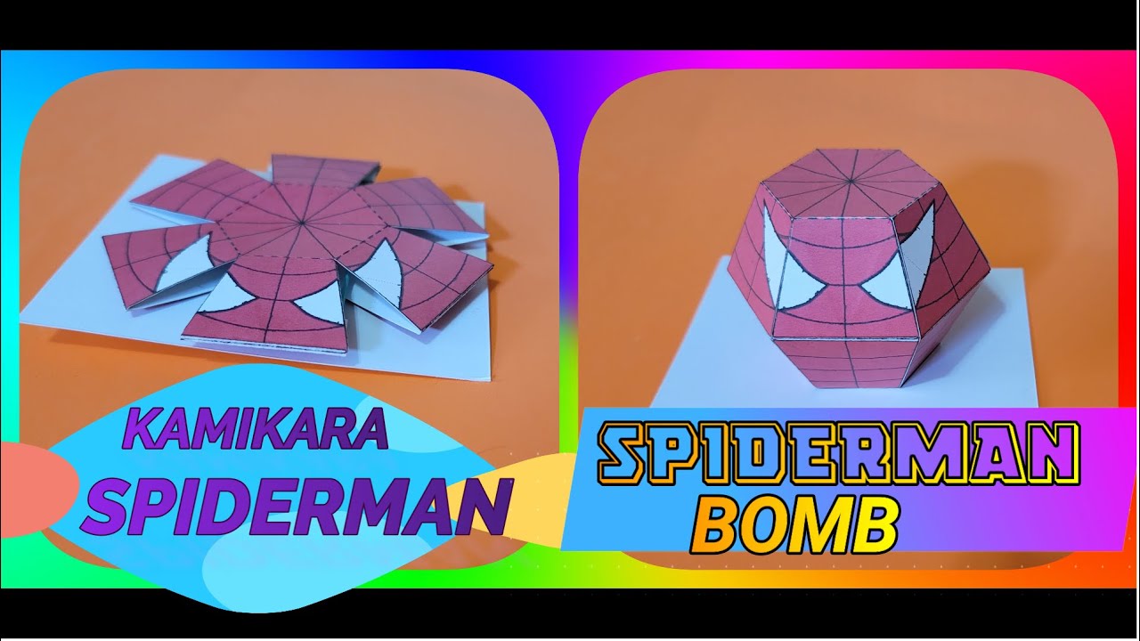 Como hacer un spiderman bomba (Kamikara spiderman)
