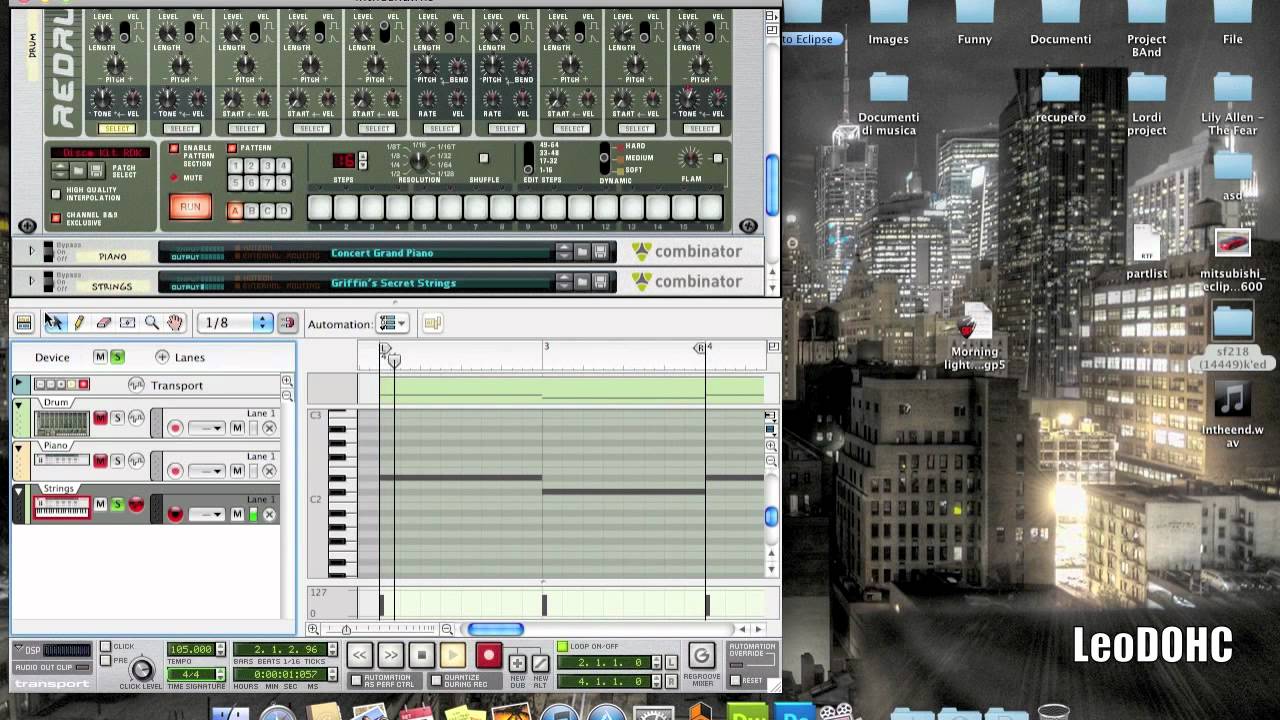 Reason 4 - Linkin park - In the end sampler intro