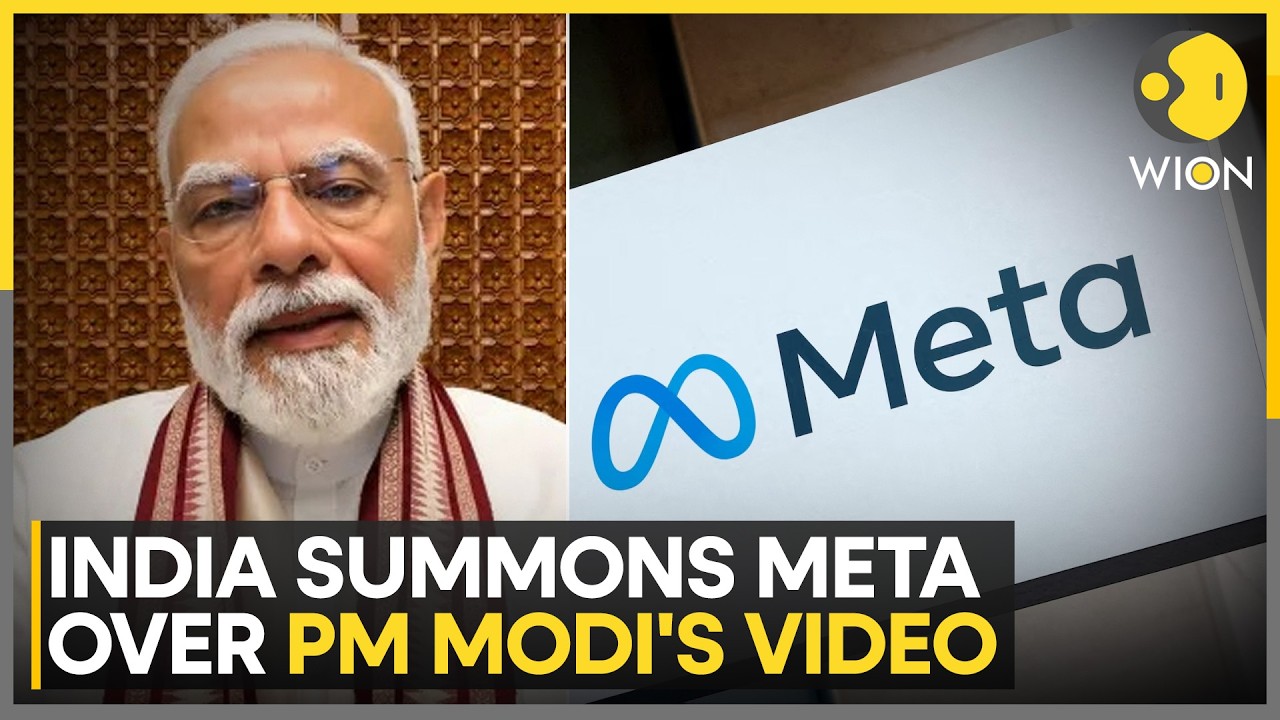 India Summons Meta After PM Modi Video Block | WION News