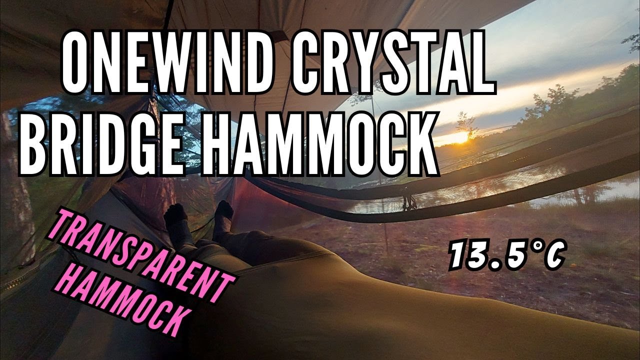 Onewind Crystal Bridge Hammock | Honest Review & Real Test | Transparent Flat Lay Hammock