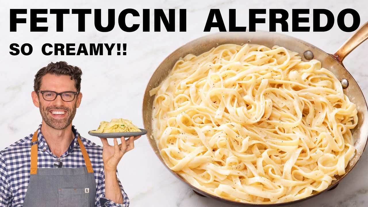 Easy Fettucine Alfredo Recipe