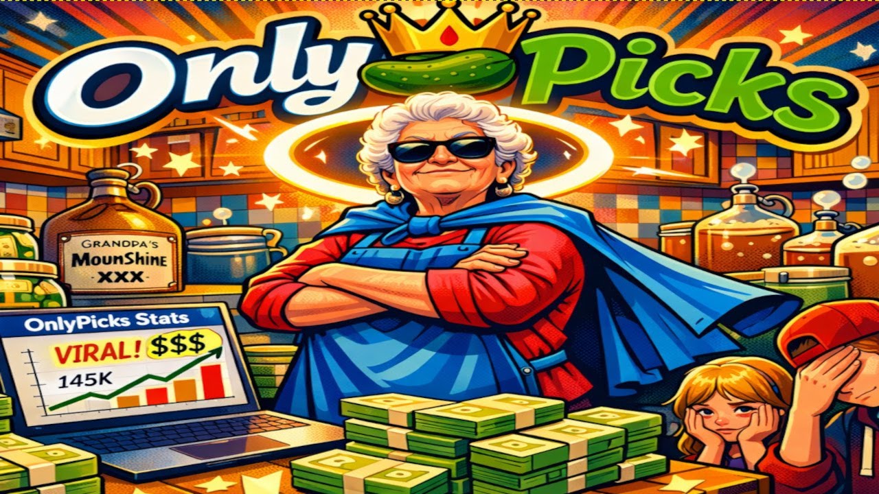 😂🎶Grandma's Secret OnlyFans Pickle Empire (You Won't Believe Her Recipes!) Funny Country Song