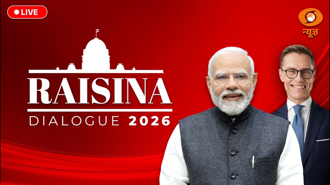 LIVE: PM Modi, President Alexander Stubb of Finland participate in Raisina Dialogue