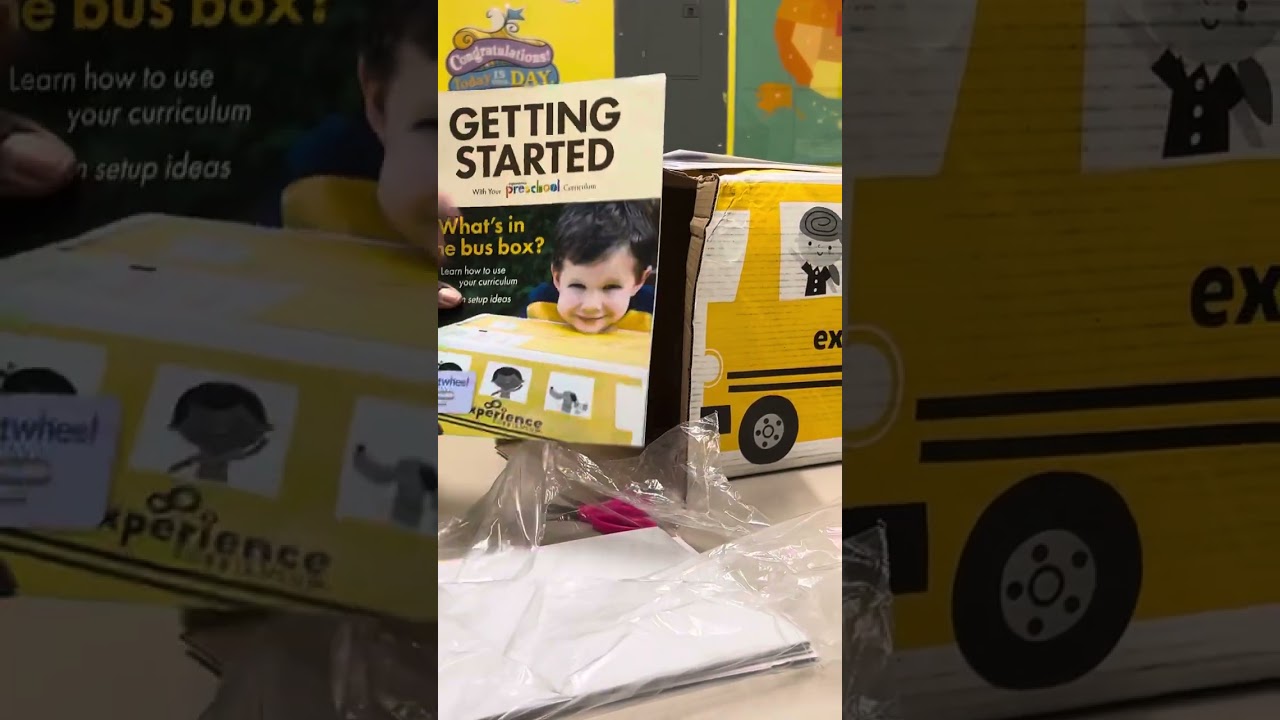 Unboxing Experience curriculum from brightwheel. Part 1
