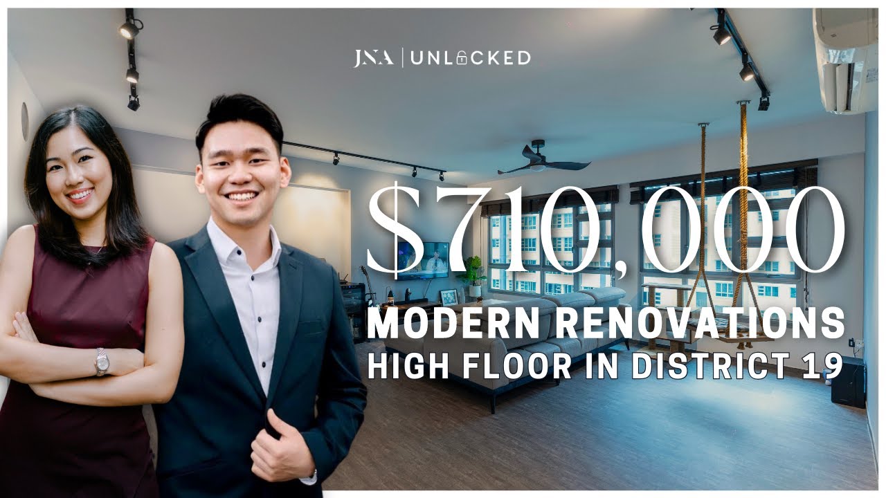 Discover a modern and exquisitely renovated 5-Room HDB in District 19! | Sumang Lane HDB